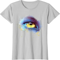 Аватар: Пътят на водната тениска на акварел на златния око на Na'vi