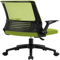 Кадка мениджърски стол с регулируема височина и въртящ се, ЛБ. Капацитет, Зелен