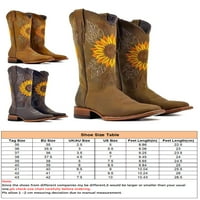 Женски ботуши Western Cowgirl Boots Mid Calf Boots Boots Bootes