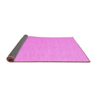 Ahgly Company Indoor Square Резюме розови килими за съвременна зона, 6 'квадрат