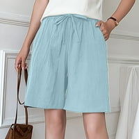 Fnochy къси панталони за жени къси панталони Спорт Sport Summer Fashion Loose Ca Sual Quarter с джобове