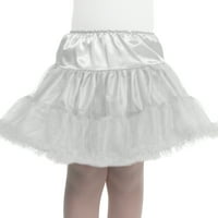 Хелоуин момичета бял 3-слой фуста обличане аксесоар, от начин да празнуват, размер