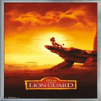 Disney The Lion Guard - Плакат за стена Pride Rock, 22.375 34