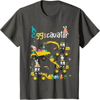 Риза за лов на великденски яйца за деца малки деца забавни тениска за яйца за яйца