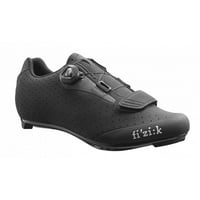 Р5Б Уомо-мъжка обувка с боа-Черна тъмно сива-Размер 42.5