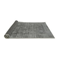 Ahgly Company Indoor Square Oriental Grey Industrial Area Cugs, 5 'квадрат