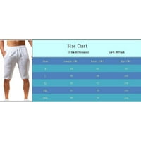 Hirigin Men Sports Sold Color Pets Pants Небрежни пети панталони с джоб