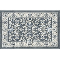 Tayse Madison Area Rug Mdn Традиционни сиви превъртания крушки 2 '3' правоъгълник