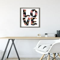 Jean Plout - Love Wall Poster, 14.725 22.375 FRAMED