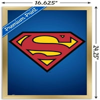 Комикси - Superman - Shield Wall Poster, 14.725 22.375