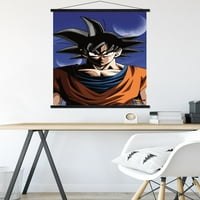 Dragon Ball Z - Стенски плакат на Goku с дървена магнитна рамка, 22.375 34
