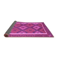 Ahgly Company вътрешен правоъгълник Ориентал лилаво традиционни килими, 7 '10'
