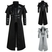 Fule Men на Steampunk Black Gothic Victorian Steampunk Assassin Elf Pirate Jacket