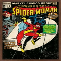 Marvel Comics - Spider -Woman - Cover Wall Poster, 14.725 22.375