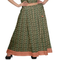 Moomaya Printed Elegant Crop Top и дълга пола етнически рокли за жени