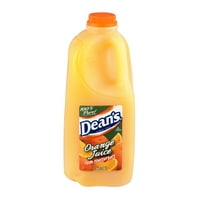 Чист портокалов сок на Дийн, половин галон.