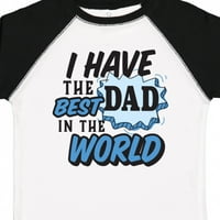 Inktastic имам най-добрия татко в тениската за момиче за момче на World Gift