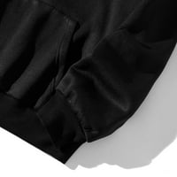 Женски модни ежедневни отпечатани дълги ръкави блузи върхове суичър с качулка суичъри модерни плюс размер дамски суичър с дълъг ръкав с дълъг ръкав