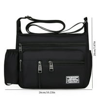 Li HB Store Outdoor Backpack, едно рамо кръстосано чанта, ежедневен бизнес, чанта за съхранение, черно