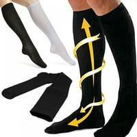 Чифт компресиране на открито чорапи, униза с разширена вена компресиране чорапи чорапи чорапи за облекчаване на болката Поддръжка за най -добри бяга