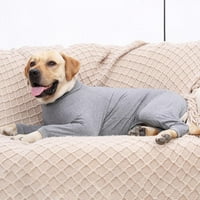 Четири фута куче Леки пижами Чисто куче JUMPSUITS Крака куче онези тениска pjs кученце костюм за големи средни кучета небрежни