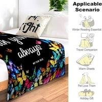 Хвърлете одеяло Супер меко леко топло за диван легло диван Пътуващ къмпинг Подарък за деца Възрастен анимационен филм Сладки животни фланела
