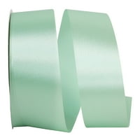 Хартия за всички повод Seafoam Green Polyester Allure Единично лице Сатенена лента, 1800 2.5