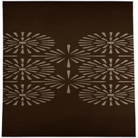 Калай кафяв килим от Kavka Designs