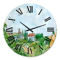 Дизайнарт в кварцов традиционен стенен часовник