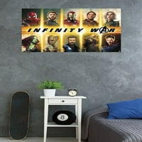 Marvel Cinematic Universe - Avengers - Infinity War - Group Wall Poster, 22.375 34