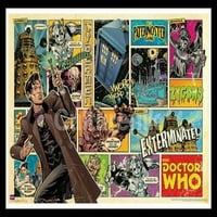 Doctor Who - The Paternoster Gang Comic Strip Ламиниран плакат