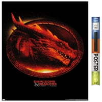 Dungeons and Dragons - Чест сред крадците - плакат на Dragon Wall, 22.375 34