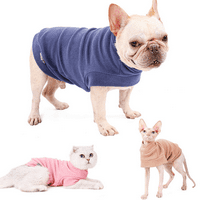 Кучета суичър за кучешка качулка руно пролет мек жилетка с уплътняване на домашни любимци кучешки пижами за малки средни големи кучета котки