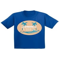 Неудобни стилове летни вибрации за малко дете летни вибрации тениска за деца плажни подаръци за малко едно палми дрехи за деца плажна риза за деца лятна тениска за момчета летни вибрации ризи