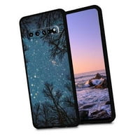 Starry-нощ-Forest-Sky-Телефон калъф, дегинал за Samsung Galaxy S Case Men, гъвкав силиконов шоков калъф за Samsung Galaxy S10