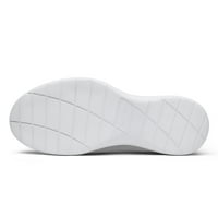 Bruno Marc Mens Fashion Loafers Comfort Knit Slip on Walking ежедневни обувки Equalman- Бял размер 6.5
