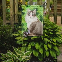 Carolines Treasures CK3070GF Siberian Shamrock Flag Garden Size Малък, многоточен