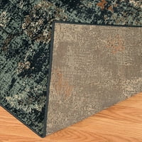 Обединени тъкачи Амарна Виа Викоаса затруднен син тъкани олефин област килим или бегач