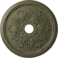 Екена мелница 3 4 од 5 8 ИД 7 8 п Лутън лист таван медальон, ръчно рисуван Спартански камък