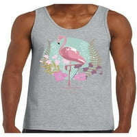 Неудобни стилове фламинго и орхидеи ризи плажна колекция За Мъже розово Фламинго танк За Мъже плажна риза летни дрехи за мъже Фламинго танк розов Фламинго тениска за мъже розови фламинго подаръци