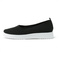 Gubotare Womens Shoes Рокирани ежедневни женски срещи с най-бързо маратонка за бягство, черно 7.5