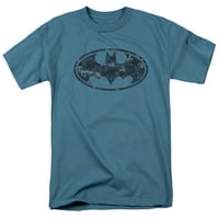 Batman - Navy Camo Shield - риза с къси ръкави - X -Large