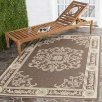 Safavieh Courtyard Cynthia Floral Indoor Outdoor Indoor Outdoor Area Rug, 6'7 9'6