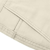 Клирънс Мъжки тънки прилепнали панталони с прав крак Небрежен официален костюм панталони на открито товарен панталон панталон SHOUNGE Атлетични суитчъни с джобове