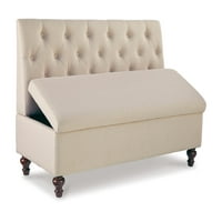 Дизайн на подписа от Ashley Casual Gwendale Storage Bench Light Beige