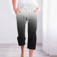 Gaecuw спално бельо панталони за жени плюс размер редовно прилягане на дълги панталони теглене на теглене панталон със суипани за ежедневни разхлабени панталони пан?