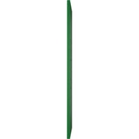 Екена Милуърк 18 в 37 з вярно Фит ПВЦ хоризонтална ламела модерен стил фиксирани монтажни щори, Виридиан зелен