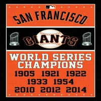 San Francisco Giants - Champions Wall Poster, 22.375 34