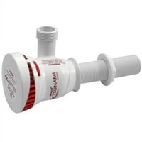 Attwood Tsunami T Aerator Pump, GPH, 12-волт, ½ дълъг вход, изход от резба ¾ диаметър, жица