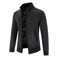 Кетих-Чн Мъжки жилетка за пуловери за мъжки бутон надолу чист кашмир класически плетен пуловер с V-образно деколте